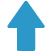 a graphic image of a blue arrow