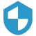 a graphic image of a blue shield