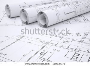 an image of architectural drawings