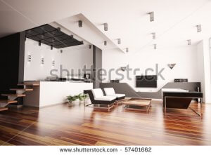 an image of a modern living area